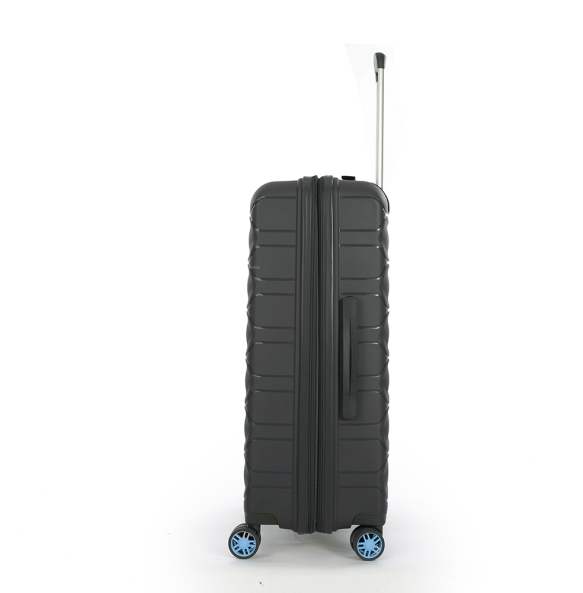 Βαλίτσα σκληρή Μεσαία DIELLE 100/60 66x44x28/31 cm Μαύρο